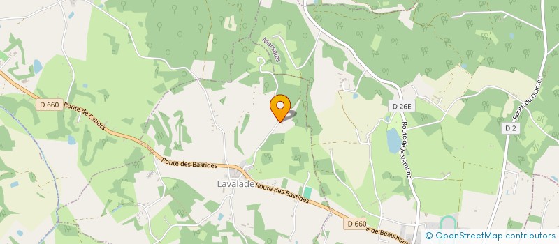 localisation de l'entreprise TSTT  LAVALADE