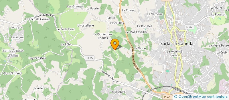 localisation de l'entreprise TSUKEMEN à SARLAT-LA-CANEDA