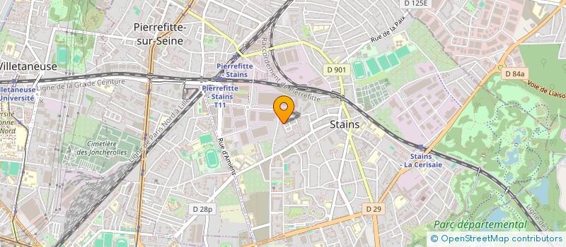 localisation de l'entreprise TSUKI à STAINS