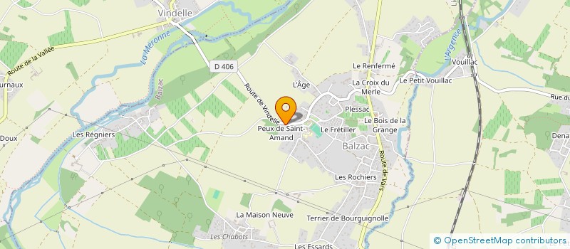 localisation de l'entreprise TSUKI IMMO à BALZAC