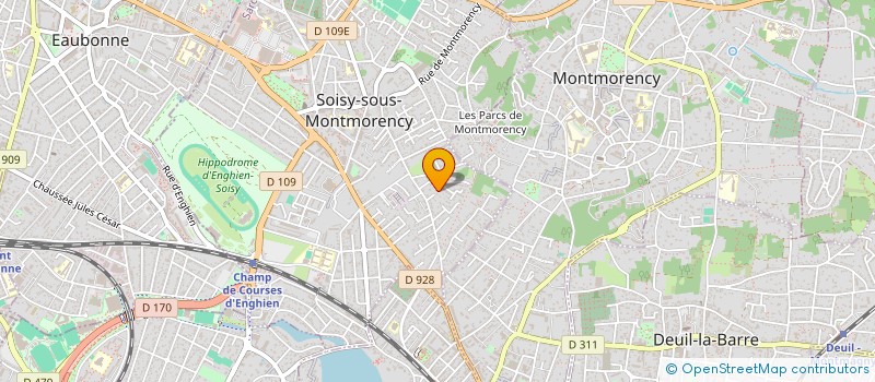 localisation de l'entreprise TSUNA MAYO PROD  SOISY-SOUS-MONTMORENCY