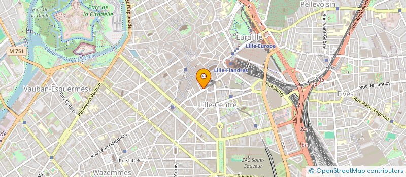 localisation de l'entreprise TSUNAMI S.C. à LILLE