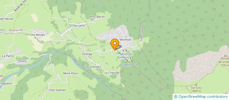 localisation de l'entreprise TSUNO  LA ROCHE-SUR-FORON