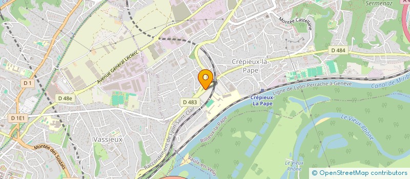 localisation de l'entreprise TSV  RILLIEUX-LA-PAPE