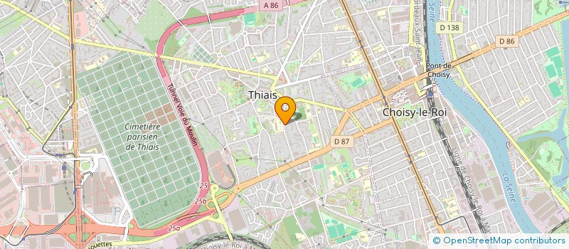 localisation de l'entreprise TSYMO à THIAIS