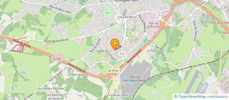 localisation de l'entreprise TT à BOUGUENAIS