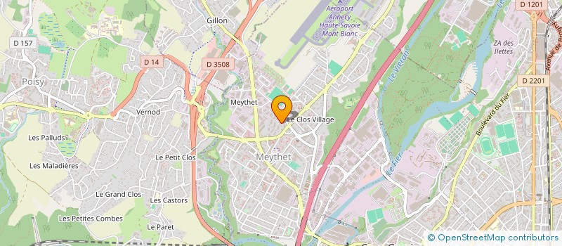 localisation de l'entreprise TT ETANCHEITE  ANNECY