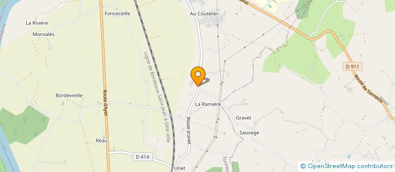 localisation de l'entreprise TT IMMO  TONNEINS