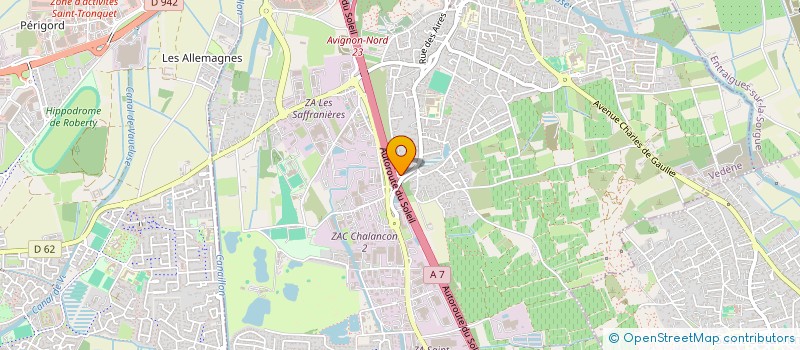 localisation de l'entreprise TT IMMOBILER  VEDENE