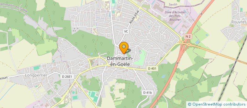 localisation de l'entreprise TT NET  DAMMARTIN-EN-GOELE
