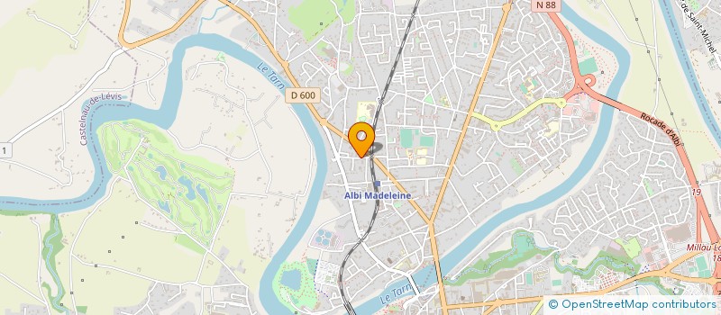 localisation de l'entreprise TT PATRIMOINE  ALBI