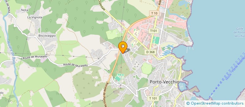 localisation de l'entreprise TT PRODUCTIONS à PORTO-VECCHIO