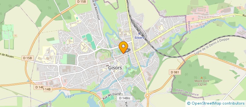 localisation de l'entreprise TT SECURITE à GISORS