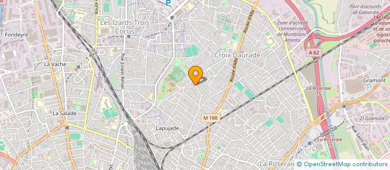 localisation de l'entreprise TT SERVICES à TOULOUSE