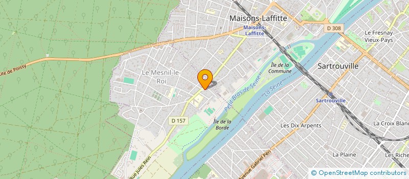 localisation de l'entreprise TT-SOLUTIONS à LE MESNIL-LE-ROI