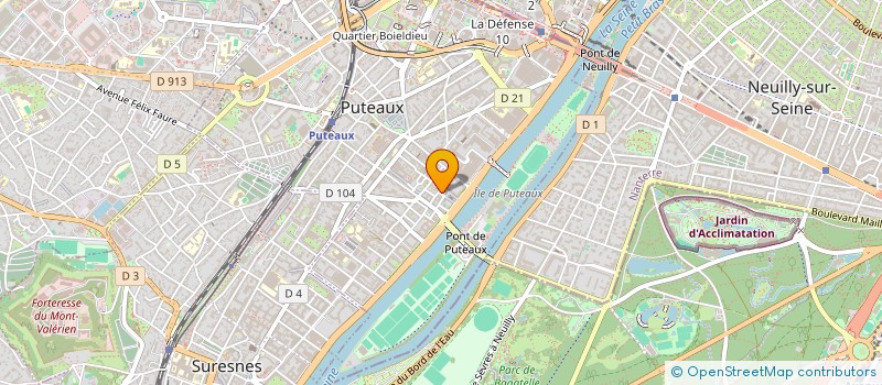 localisation de l'entreprise TT TRUNKS à PUTEAUX