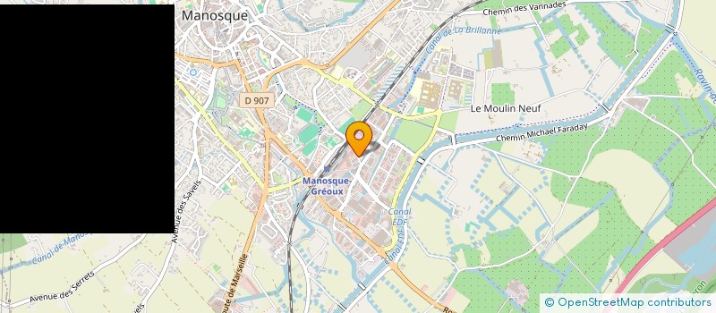 localisation de l'entreprise TTA à MANOSQUE