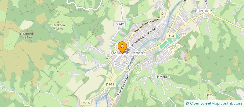 localisation de l'entreprise TTAMPE  ESPES-UNDUREIN