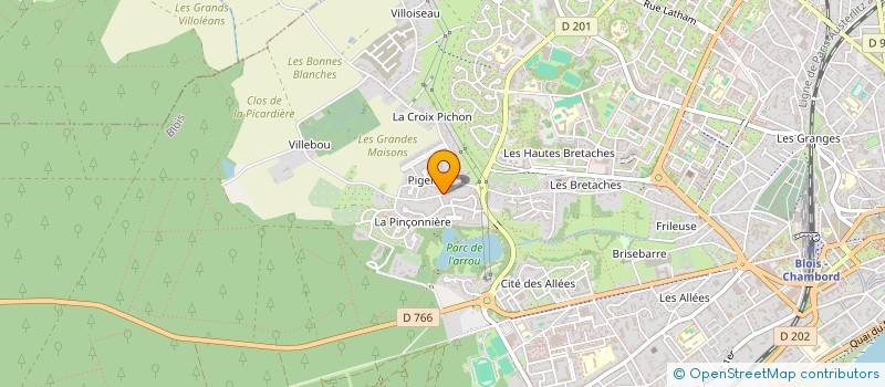localisation de l'entreprise TTB  BLOIS