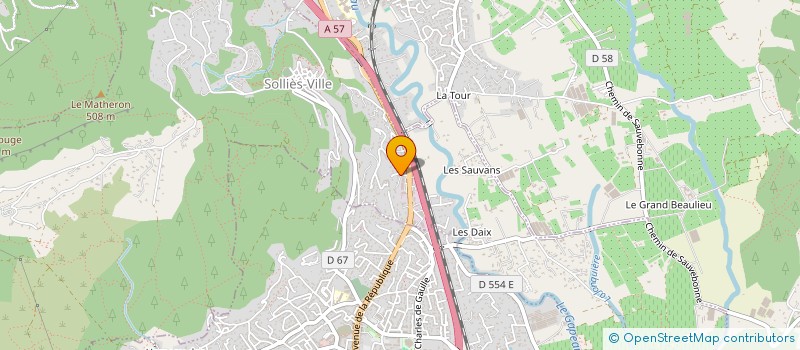 localisation de l'entreprise TTB  SOLLIES-VILLE