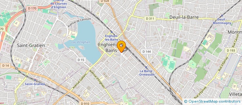 localisation de l'entreprise TTB  ENGHIEN-LES-BAINS