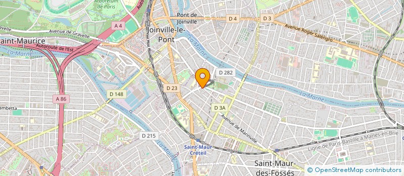 localisation de l'entreprise TTB à ST MAUR DES FOSSES