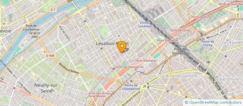 localisation de l'entreprise TTB.FR à LEVALLOIS-PERRET