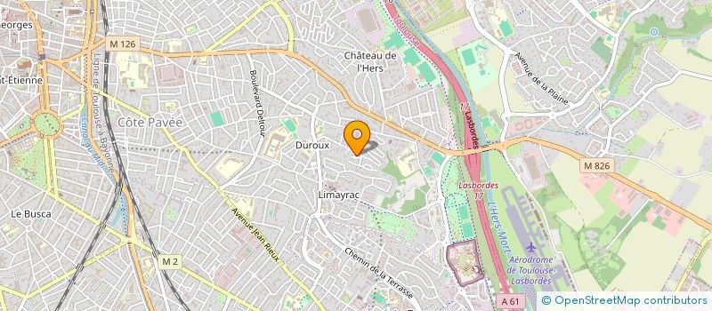 localisation de l'entreprise TTC  TOULOUSE