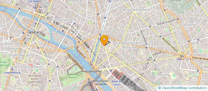 localisation de l'entreprise TTC ENGLISH (TEACHING, TRANSLATING, COACHING) à PARIS