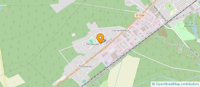 localisation de l'entreprise TTC PROJET à CESTAS