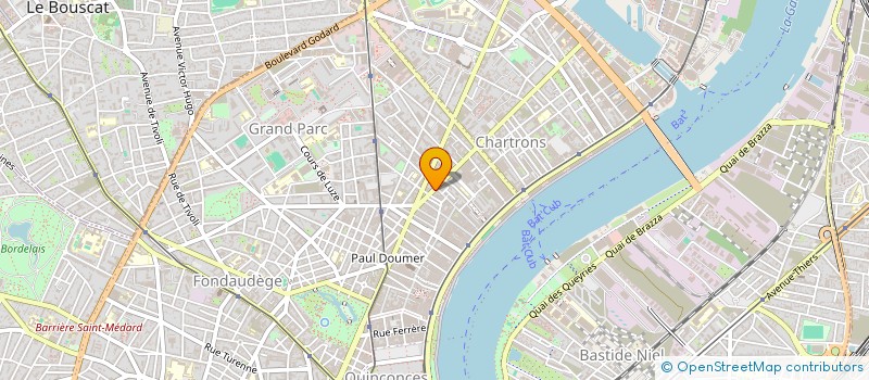 localisation de l'entreprise TTC X.ANSEVIN TOUS TRAVAUX CONFONDUS à BORDEAUX