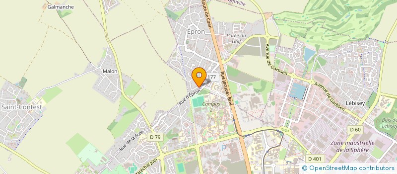 localisation de l'entreprise TTDB  EPRON