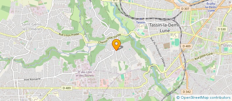 localisation de l'entreprise TTDM CONSULTING à TASSIN-LA-DEMI-LUNE