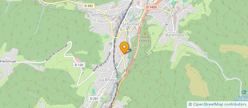 localisation de l'entreprise TTEC MOTO  LA BROQUE