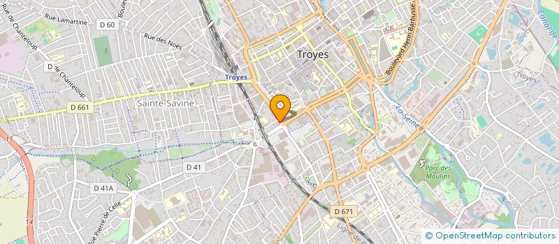 localisation de l'entreprise TTF à TROYES