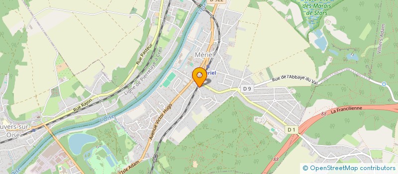 localisation de l'entreprise TTF INGENIERIE  MERIEL