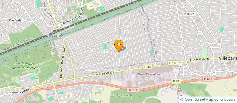 localisation de l'entreprise TTF TAXI PARIS à TREMBLAY-EN-FRANCE
