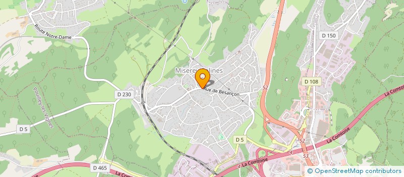 localisation de l'entreprise TTG à PIREY