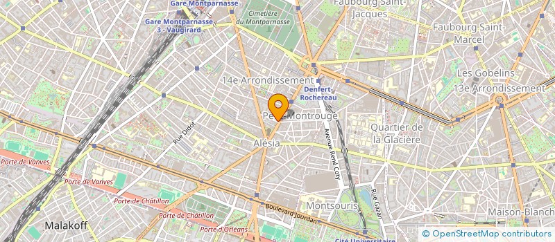 localisation de l'entreprise TTG  PARIS