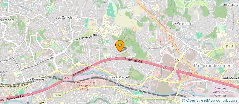 localisation de l'entreprise TTI à MARSEILLE