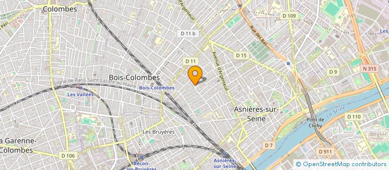 localisation de l'entreprise TTI EUROPE  ASNIERES-SUR-SEINE