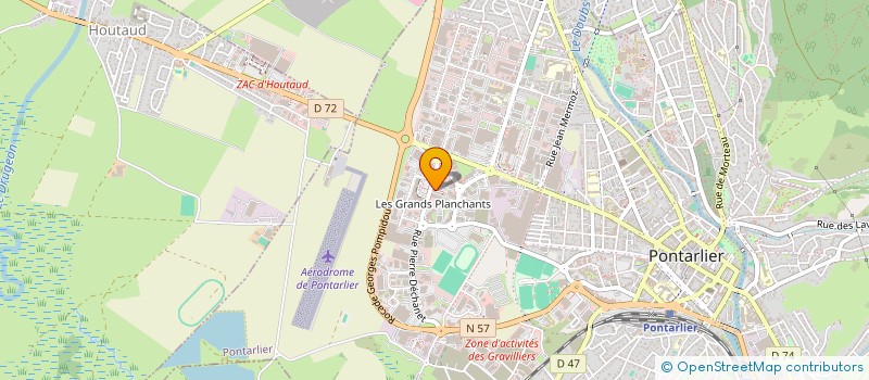 localisation de l'entreprise TTIMMO à PONTARLIER