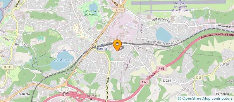 localisation de l'entreprise TTIPITTO BANDA à BIARRITZ