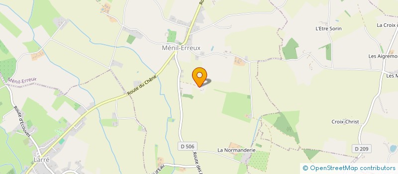 localisation de l'entreprise TTL PERE ET FILS à LARRE