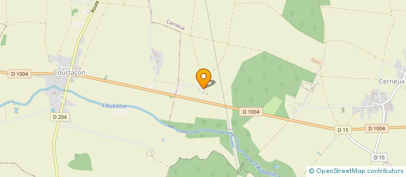 localisation de l'entreprise TTM 77  CERNEUX