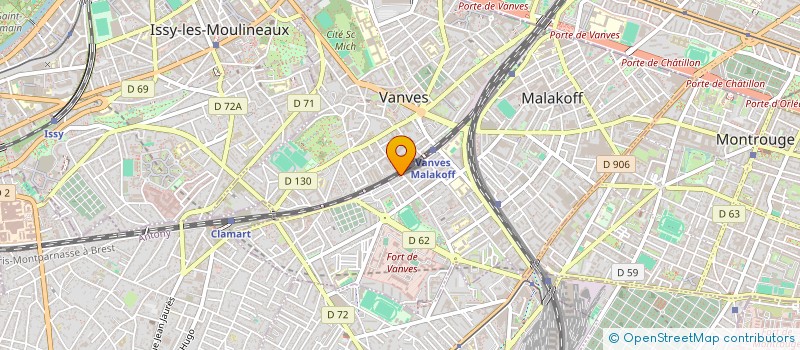 localisation de l'entreprise TTM INVEST  MALAKOFF