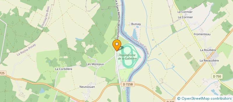 localisation de l'entreprise TTM INVEST  LA ROCHE-POSAY