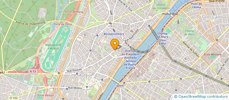 localisation de l'entreprise TTM TELECOMS TEAM MANAGEMENT  PARIS