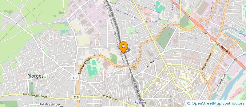 localisation de l'entreprise TTM - TOUS TRAVAUX DE MACONNERIE à RIORGES