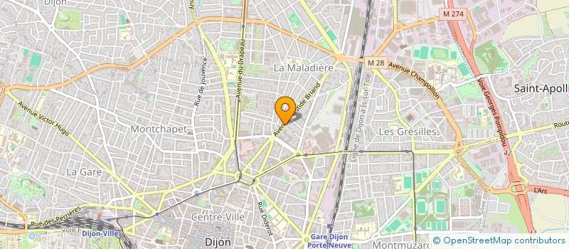 localisation de l'entreprise TTMT à DIJON